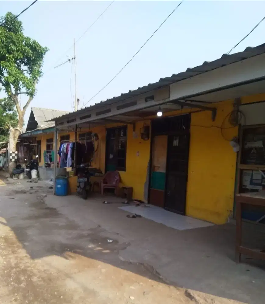 Jual Kontrakan 9 pintu + warung akses mobil hanya Rp 900jt di Bantargebang Bekasi