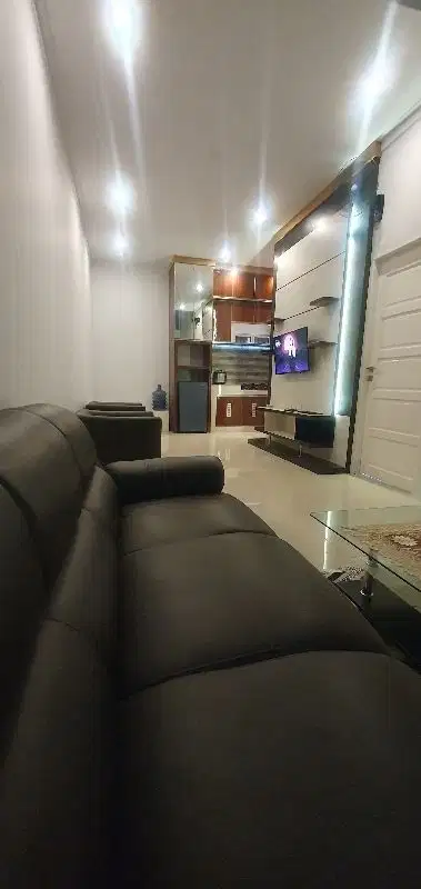 Sewa rumah bulanan pekanbaru Full Furnitured tipe 65 Deluxe SPA D'KOST