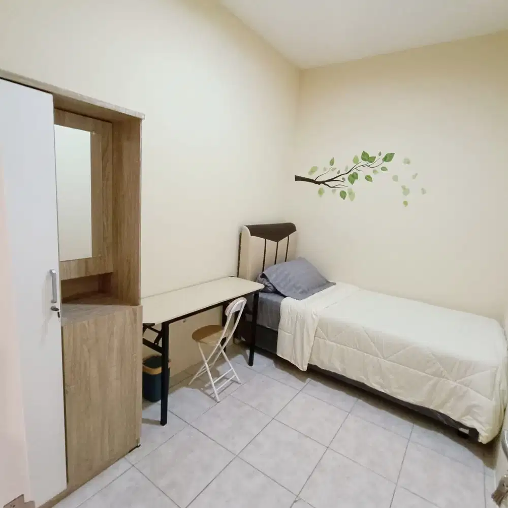 PROMO KOST BARU Termasuk Listrik Fully Furnish Kota Jababeka Cikarang