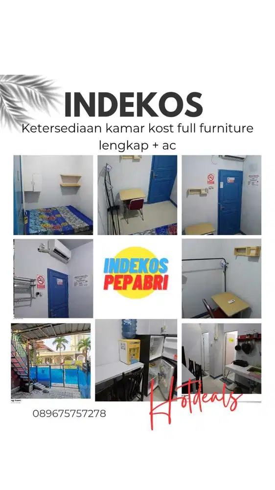 sewa bulanan kosan campur kunciran tangerang murah alam sutera jala pepabri raya tangsel tangcity