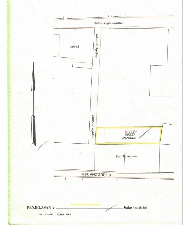 Rumah Kost Putri 30 Kamar Ditengah kota Tangerang (LT 507/LB374 M2)