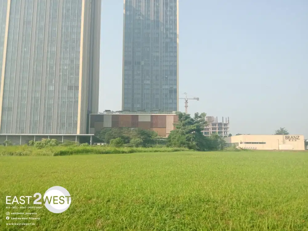 Jual Kavling Komersil BSD Boulevard Grand CBD BSD City Pagedangan Tangerang