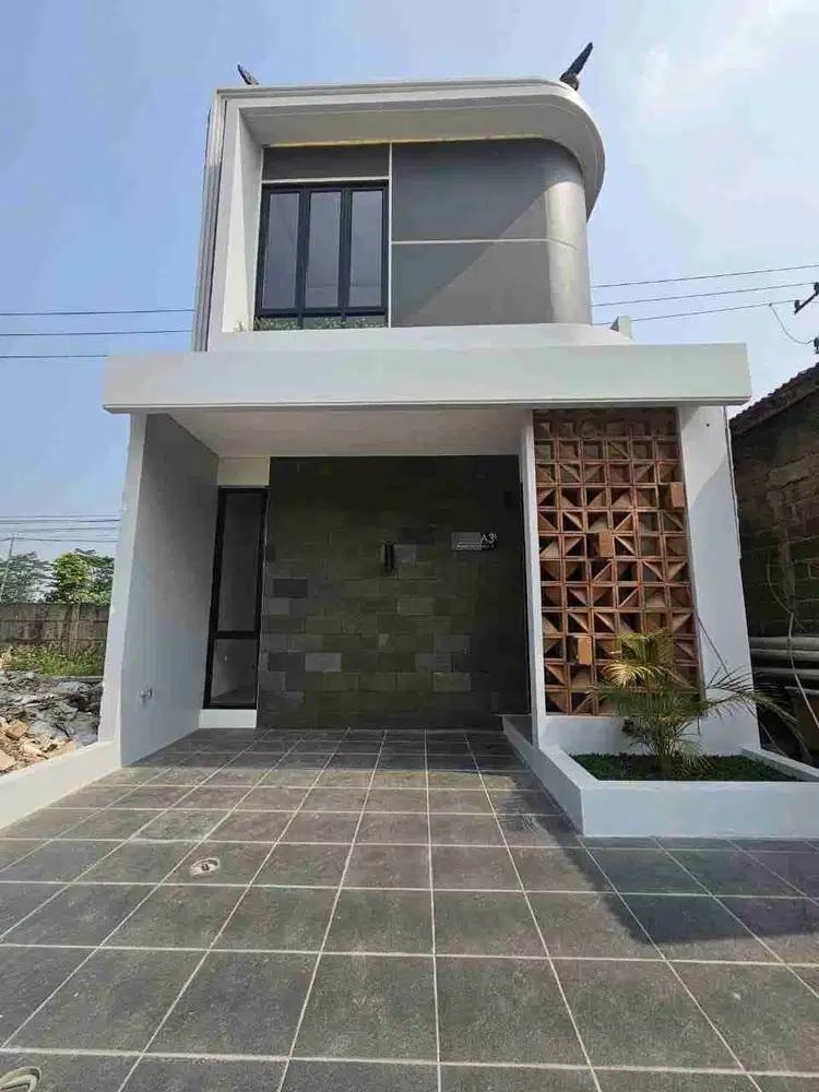 BANGUNAN FULL BATA MERAH. RUMAH BALI MODERN. DP 0%. FREE BIAYA2. BONUS MENARIK