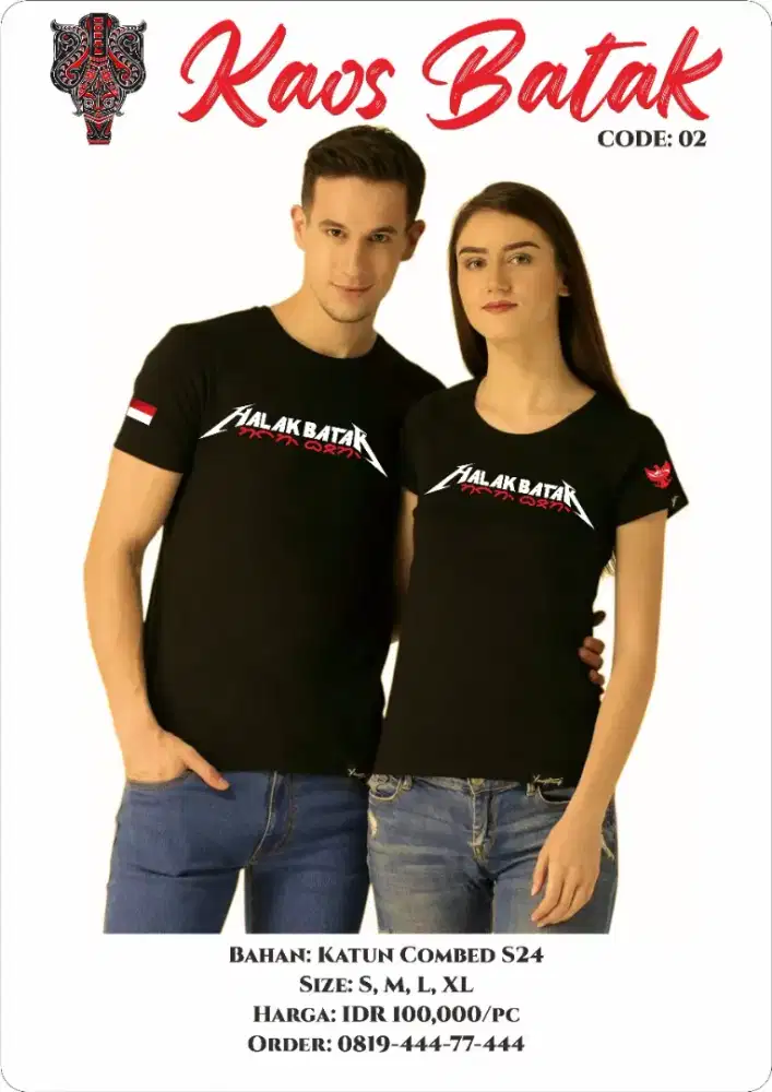 Kaos Batak Original
