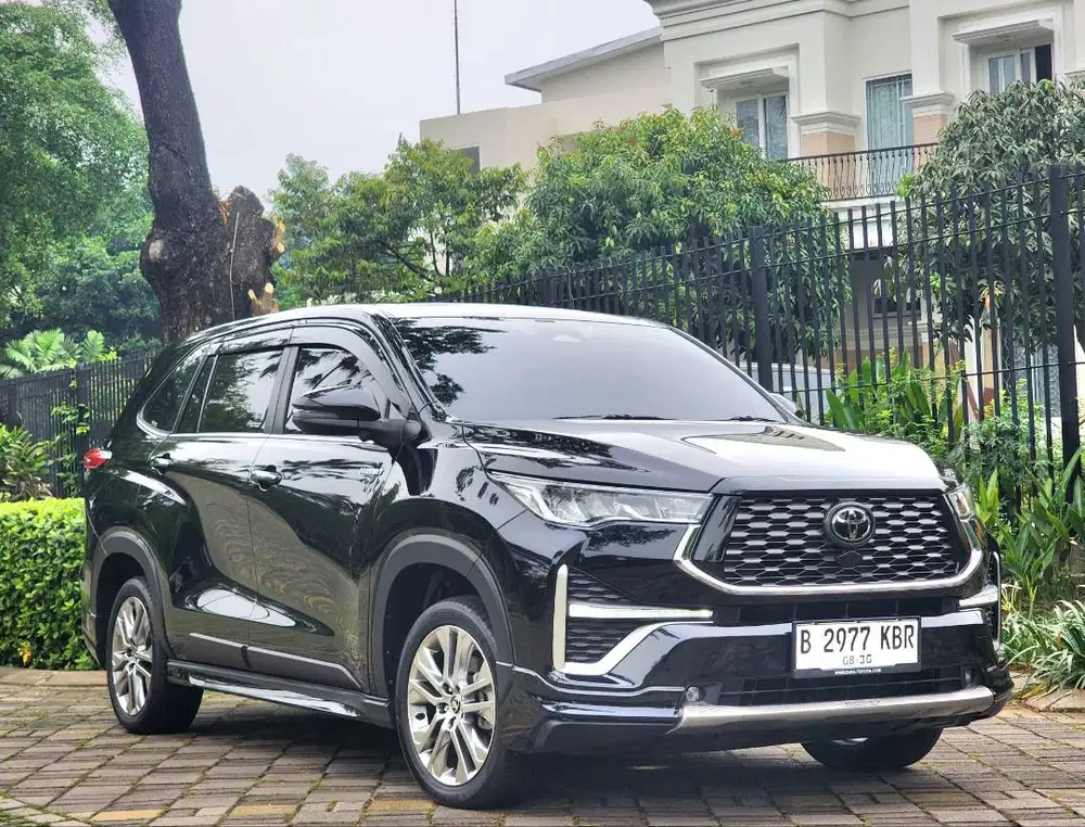 KM.17.RB| INNOVA ZENIX Q HYBRID TSS MODELLISTA 2024 HITAM RASA BARU!!