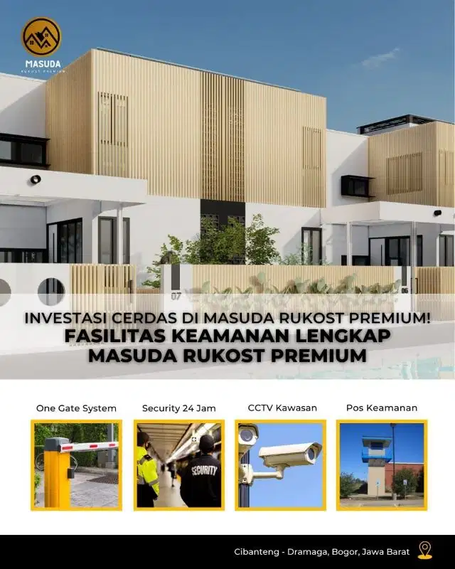 Investasi Cerdas Rumah Kost 11 Kamar  Full Furnish Free Biaya²