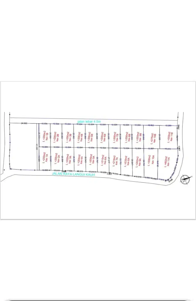 Tanah Lingkungan Villa,Ungasan