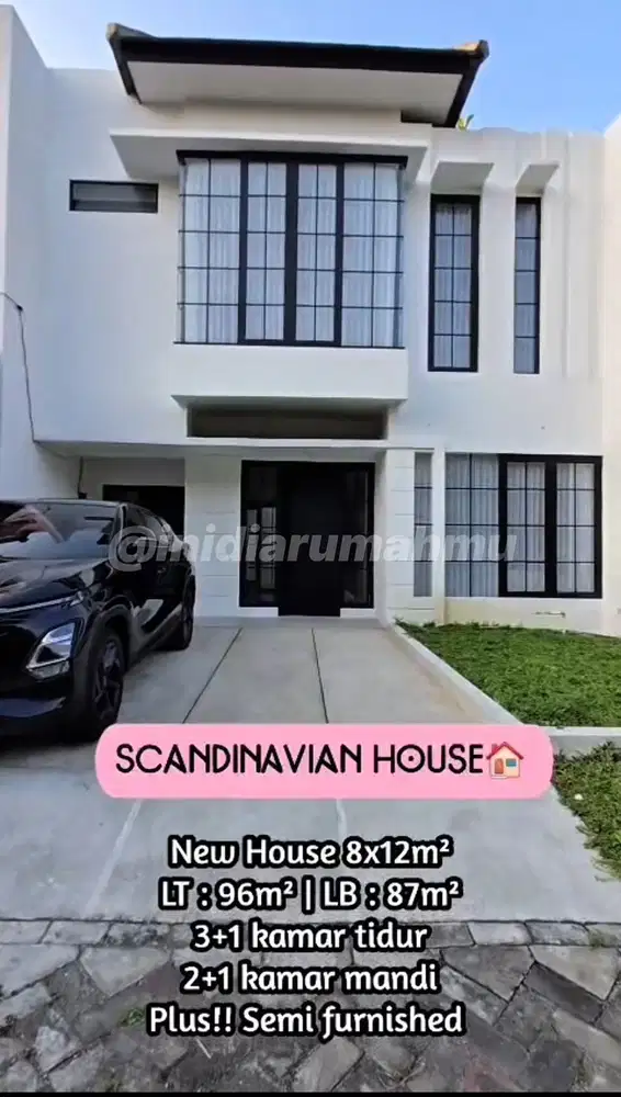 Dekat Tol Surabaya Barat Wiyung Kebraon Rumah Mewah Baru Semi Furnish