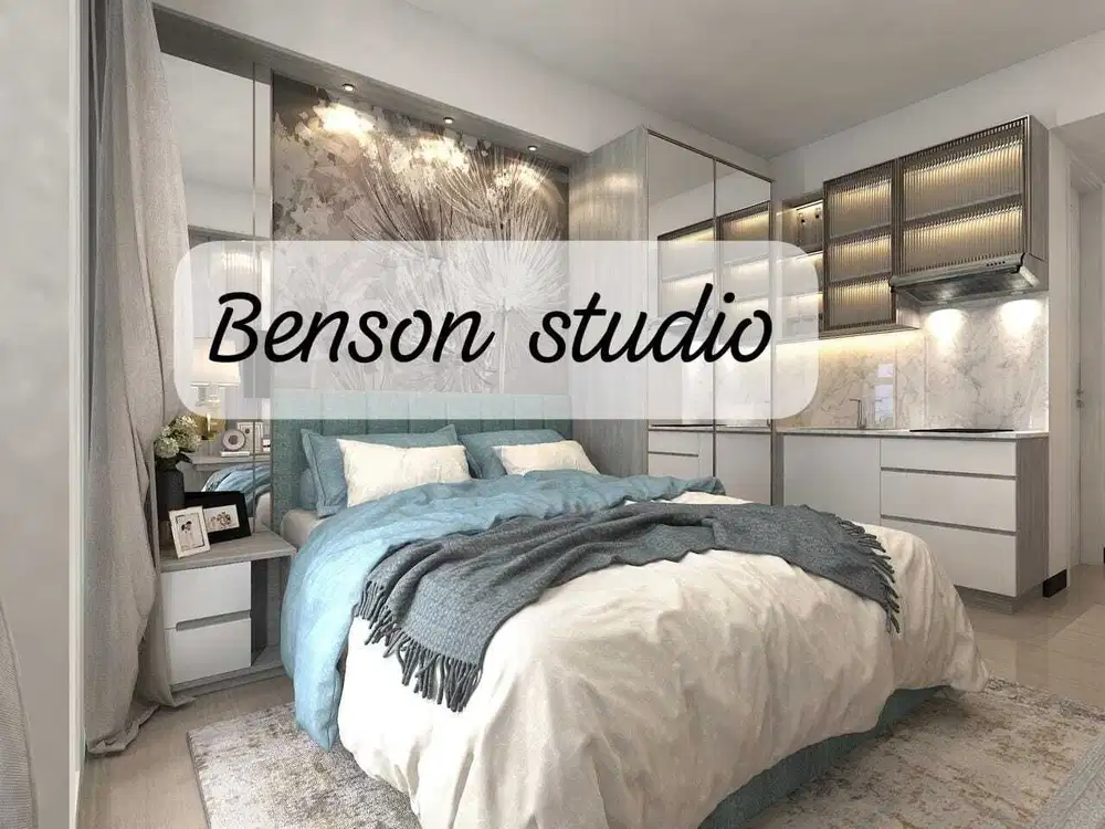 Disewakan apartement studio furnish di benson interior baru Gress