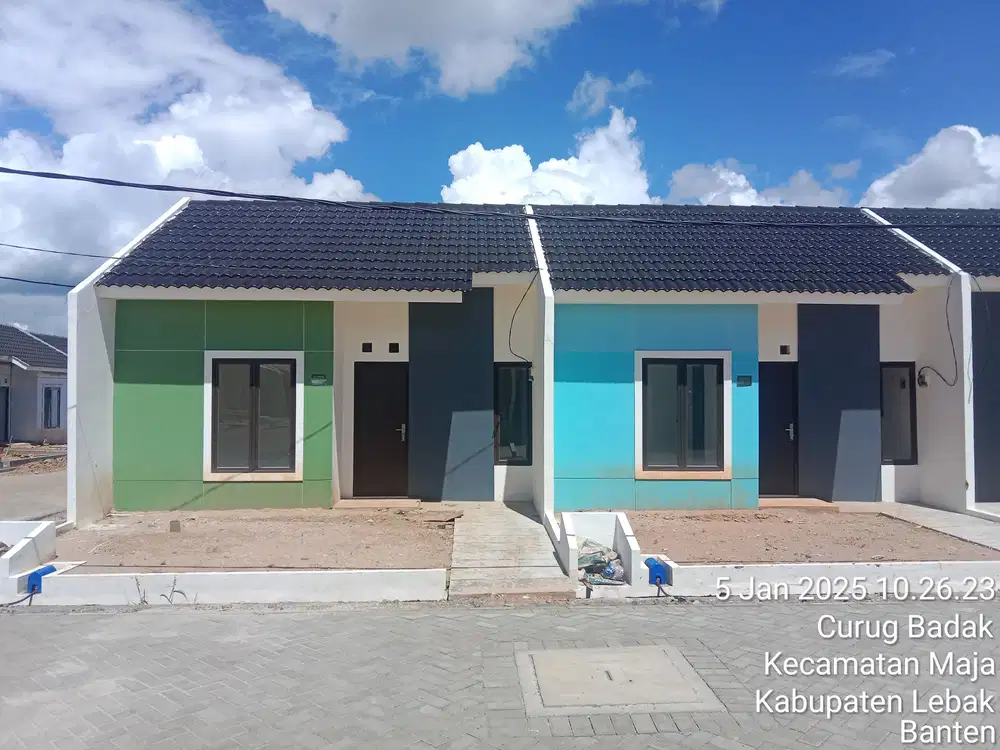 Rumah subsidi 3 menit dari Stasiun