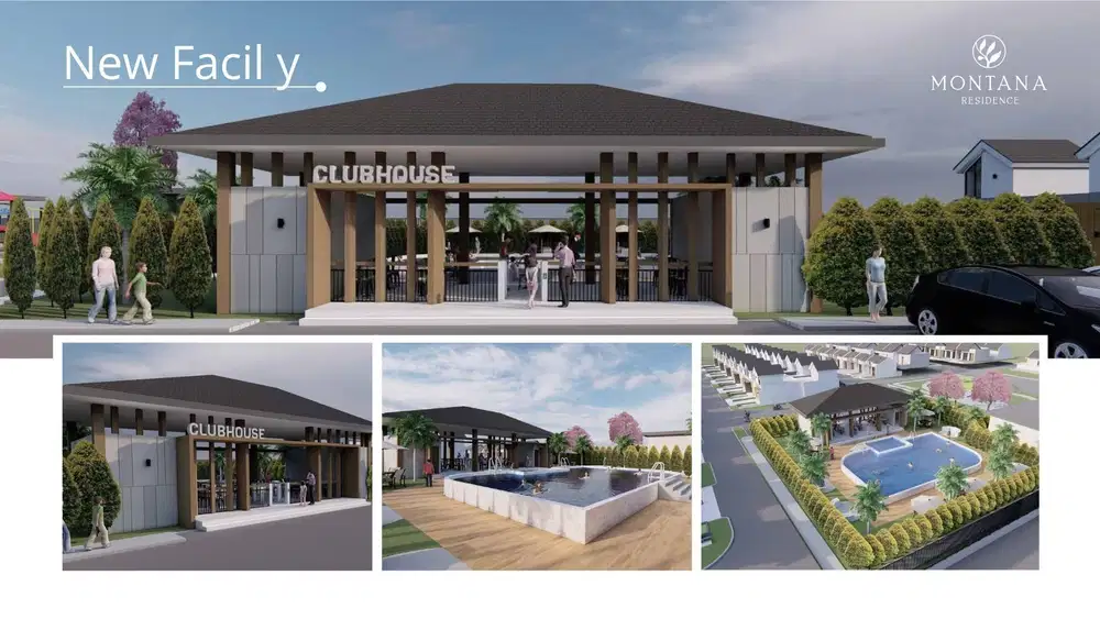 Rumah asri dekat Stasiun