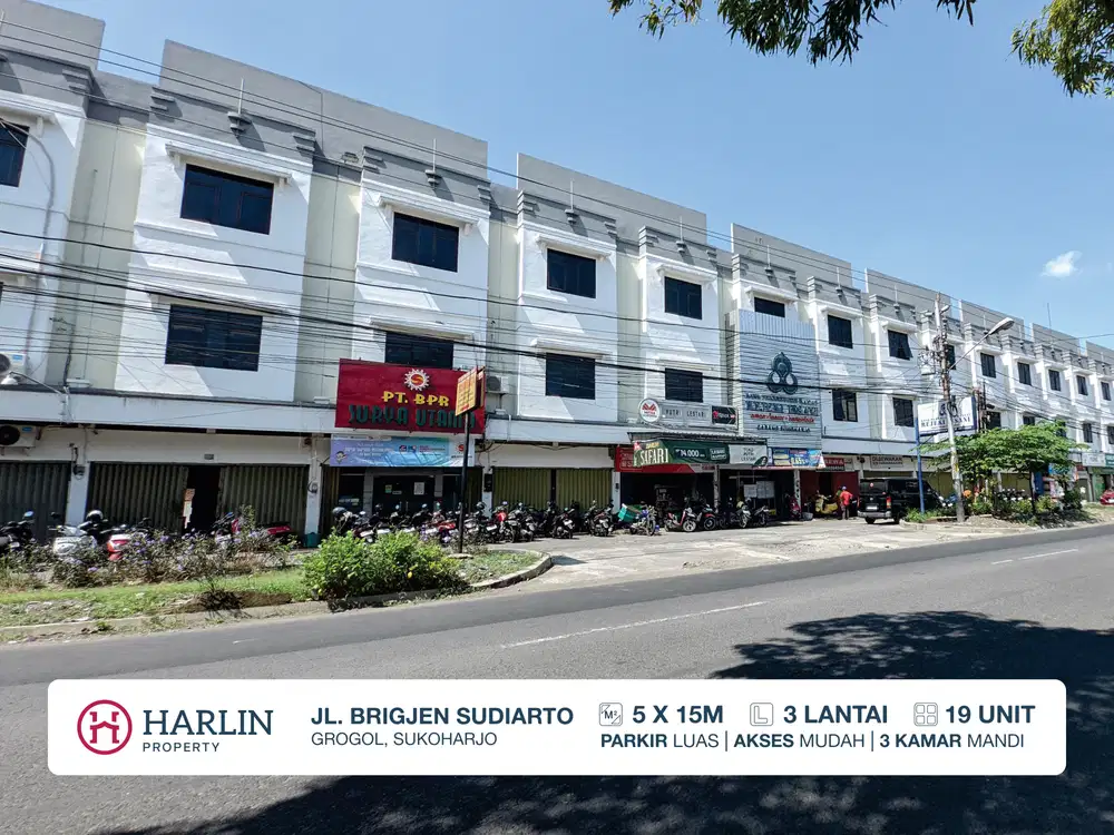 [Disewakan] Ruko 3 lt Solo Baru, Grogol