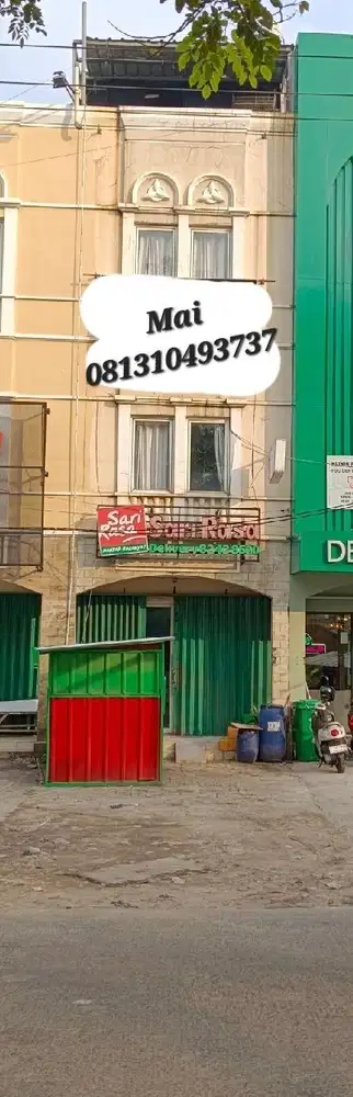 Dijual ruko 3,5 lantai di Pekayon - Bekasi, SHM, toilet ditiap lantai