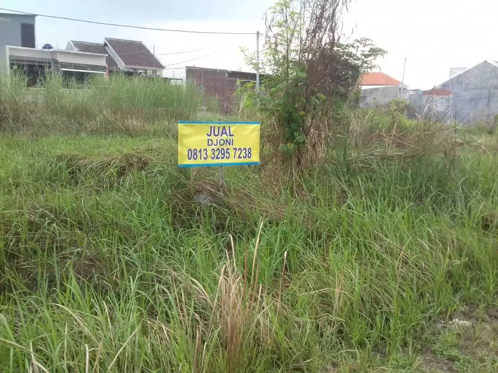 Dijual tanah siap bangun di panjunan, sukodono Sidoarjo