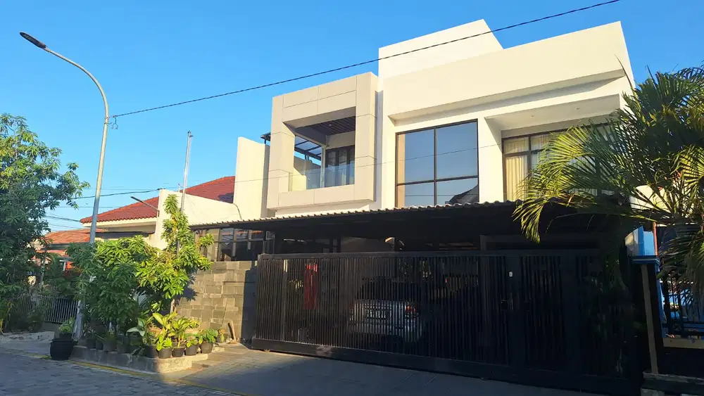 RUMAH 2LT MEWAH SEMI FURNISHED NIRWANA EKSEKUTIF SURABAYA TIMUR