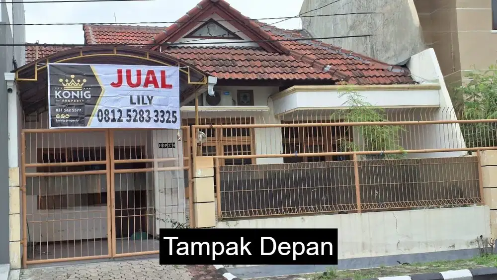 DiJual murah Rumah 1,5 lantai Sutorejo Prima - Surabaya Timur