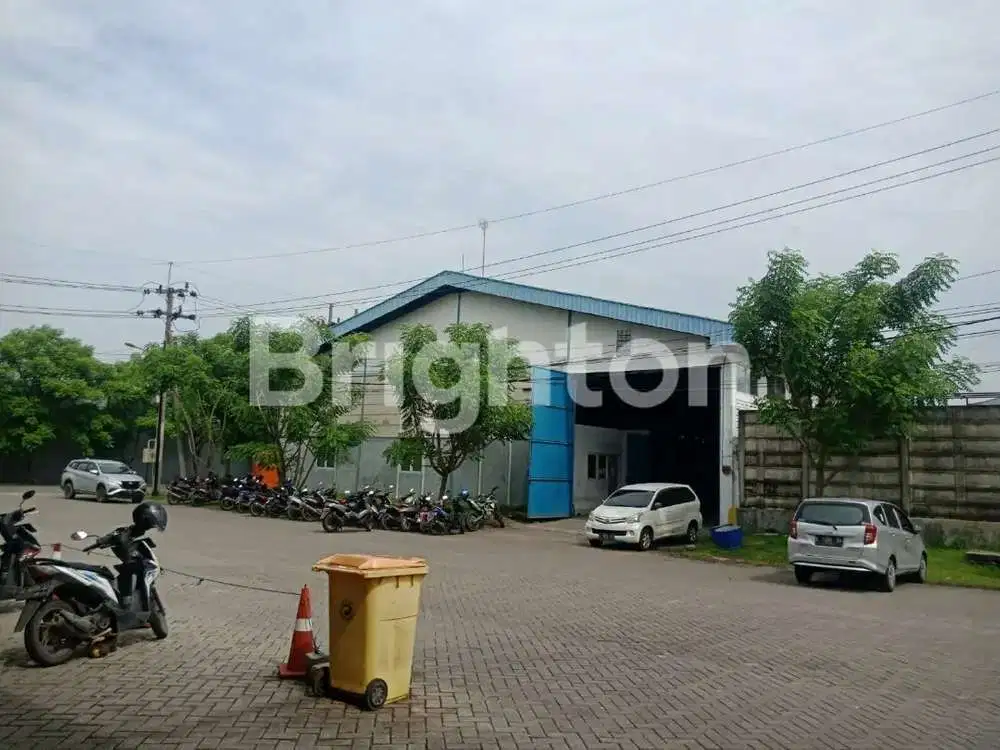 Dijual Gudang Safe n Lock Lingkar Timur Sidoarjo ada di blok depan