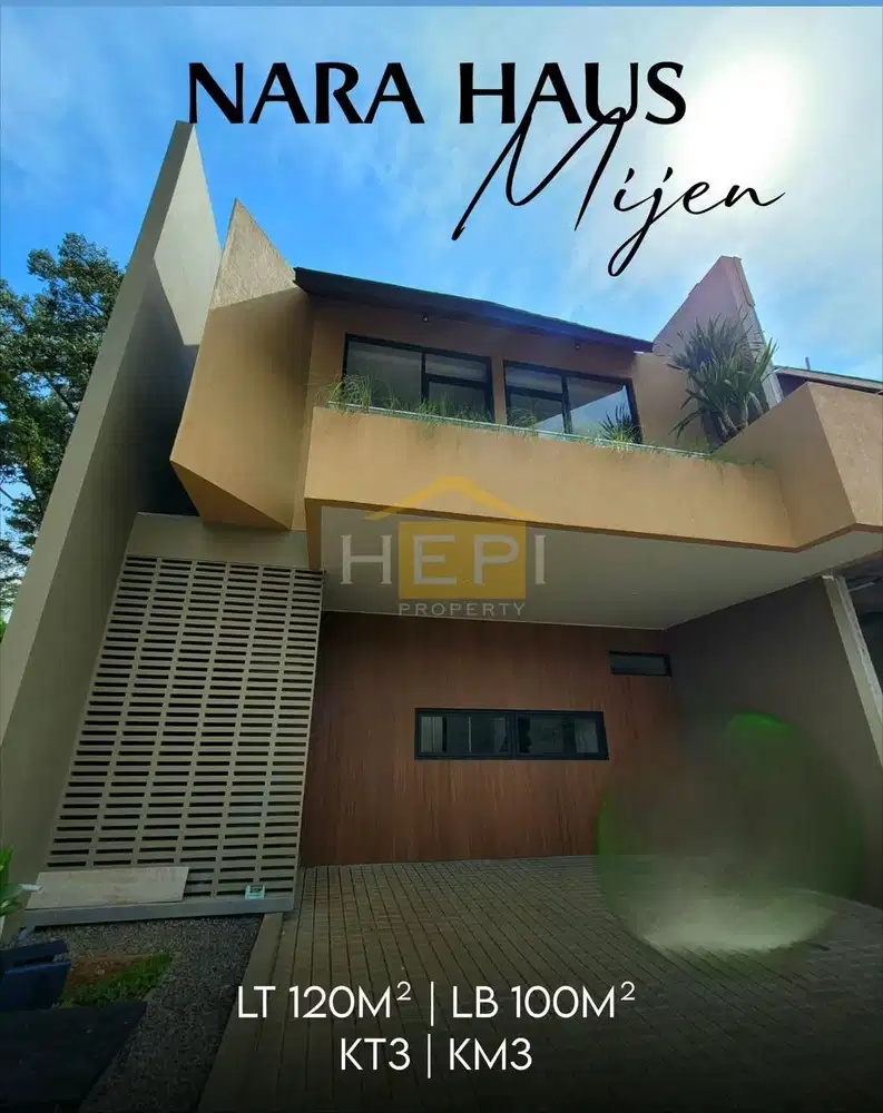 Nara Haus Rumah Minimalis 2Lantai Sebelah Persis Citraland BSB City