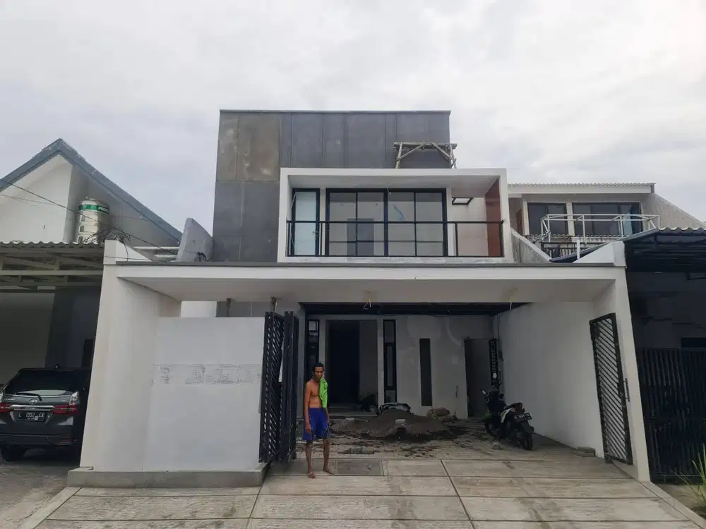 Dijual rumah baru 2 lt, cluster Nanas,Pondok Tjandra Indah, Sidoarjo