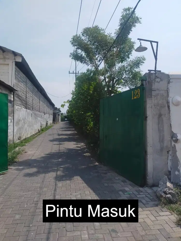 For Rent Gudang siap pakai. Tropodo -  Waru