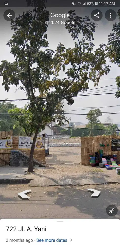 Dijual Tanah DI bandung jalan Ahmad Yani Harga Murah
