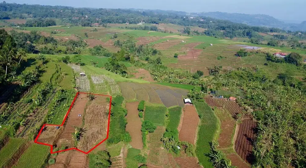 Tanah Ladang Ada Air Mengalir Lt 930 m2