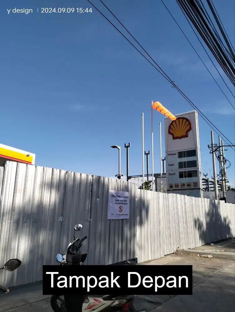 For rent Kavling tanah ex SPBU Raya Kedung cowek