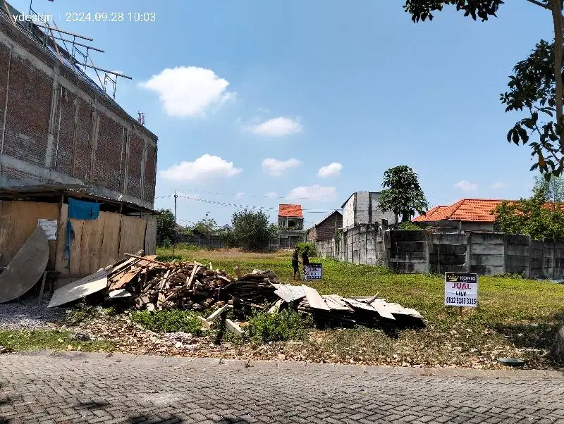 dijual kavling siap bangun Greenwood Citraland utama TPR dekat pasar