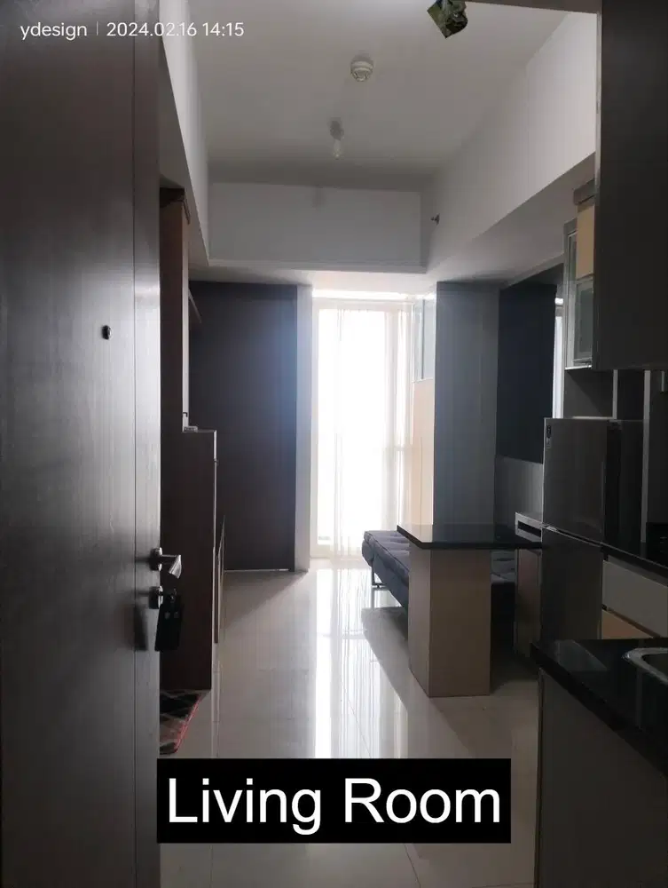 For Rent 2 BR apartemen LINDEN Marvel city mall-Ngagel Sby Lantai 39