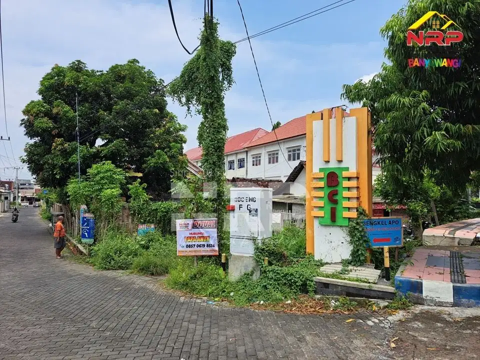 Tanah Pinggir Jalan, Aspal, Dekat Perum dan Polres