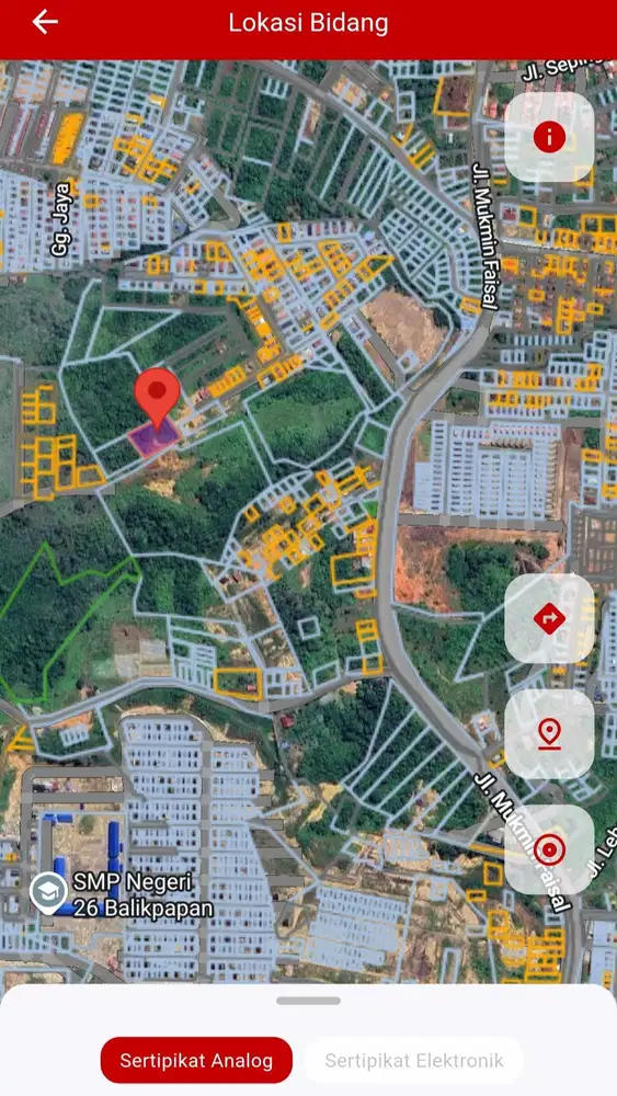 Dijual Tanah Strategis Kawasan Berkembang