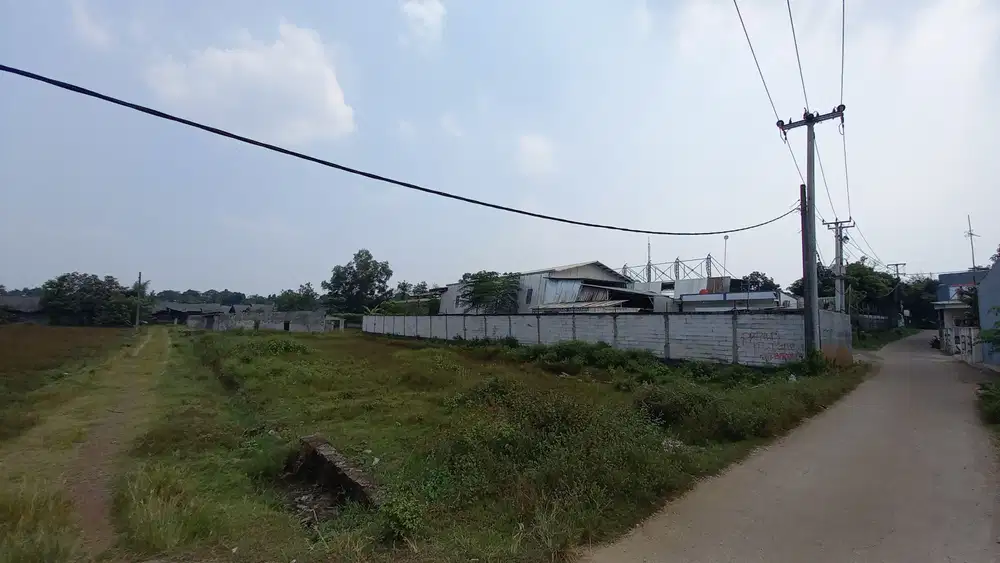 Tanah Industri sekitar Setu Lt.13.000 m² Rp.650 rb/m² SHM