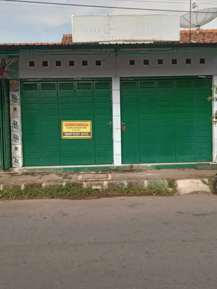 disewakan ruko / kios di jl Gajah Mada, Batang. Jawa Tengah