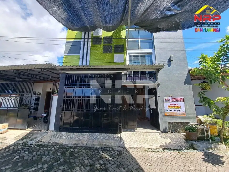 Rumah dijual 3 kamar tidur 3 kamar mandi di Banyuwangi kota