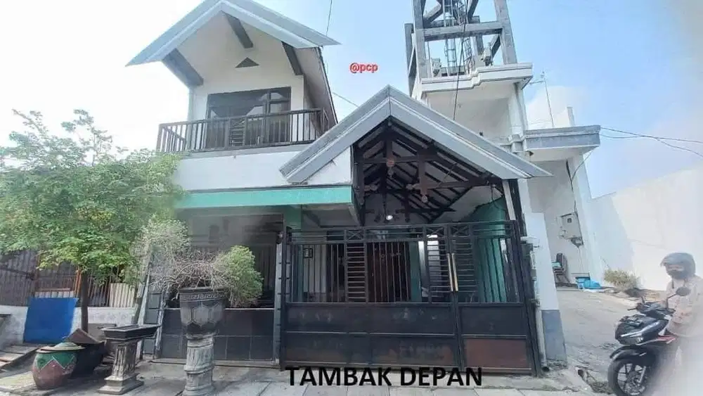 Jual Rumah 2 Lantai Kapas Madya Surabaya SHM IMB Lt 121m Strategis