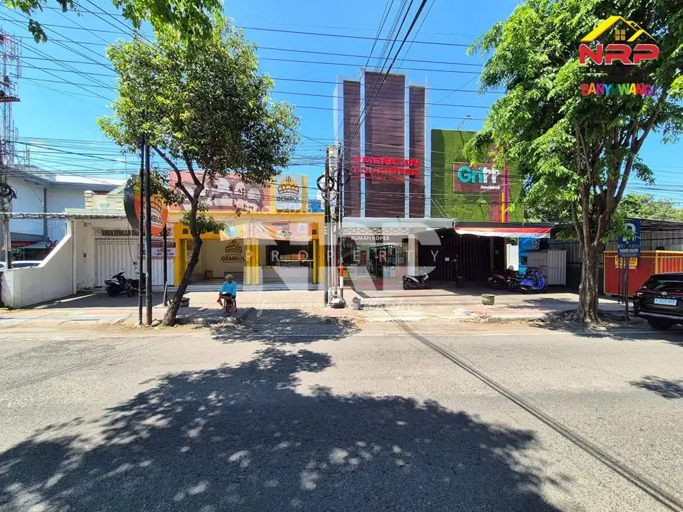 Tanah Bonus Bangunan 5 Ruko + Rumah Kos Jl. Adi Sucipto Banyuwangi