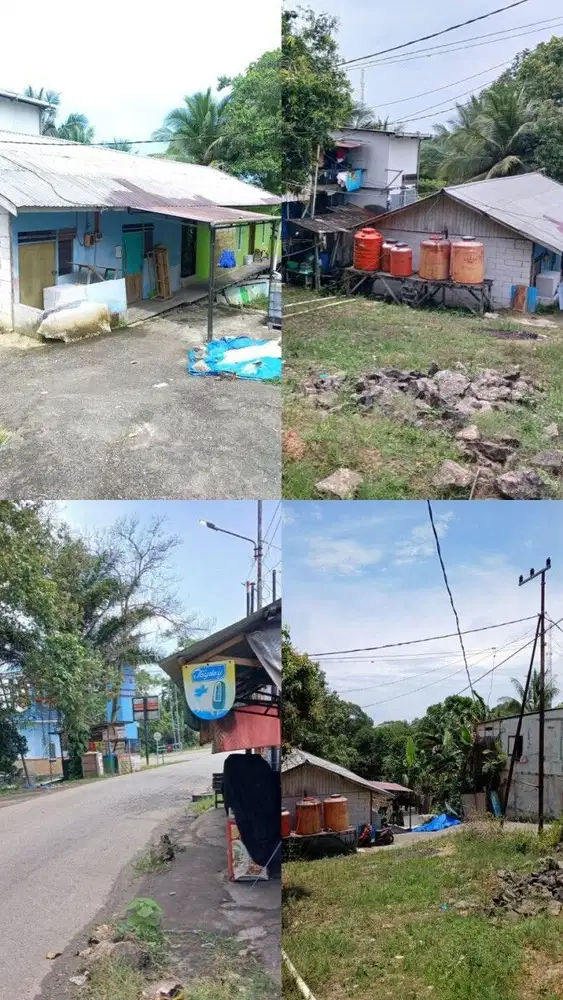 DIJUAL TANAH +  BANGUNAN RUMAH DI JALAN SULTAN HASNUDDIN KARIANGAU-MN