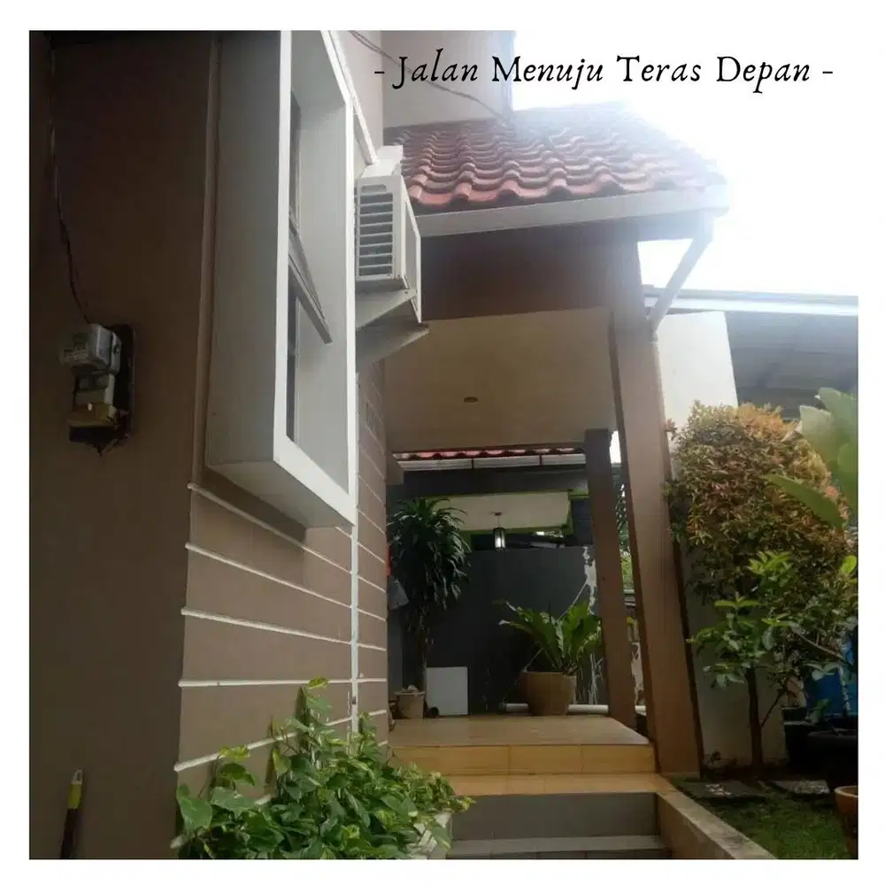 Rumah LT 170m di Villa Inti Persada Pamulang, Tangerang Selatan