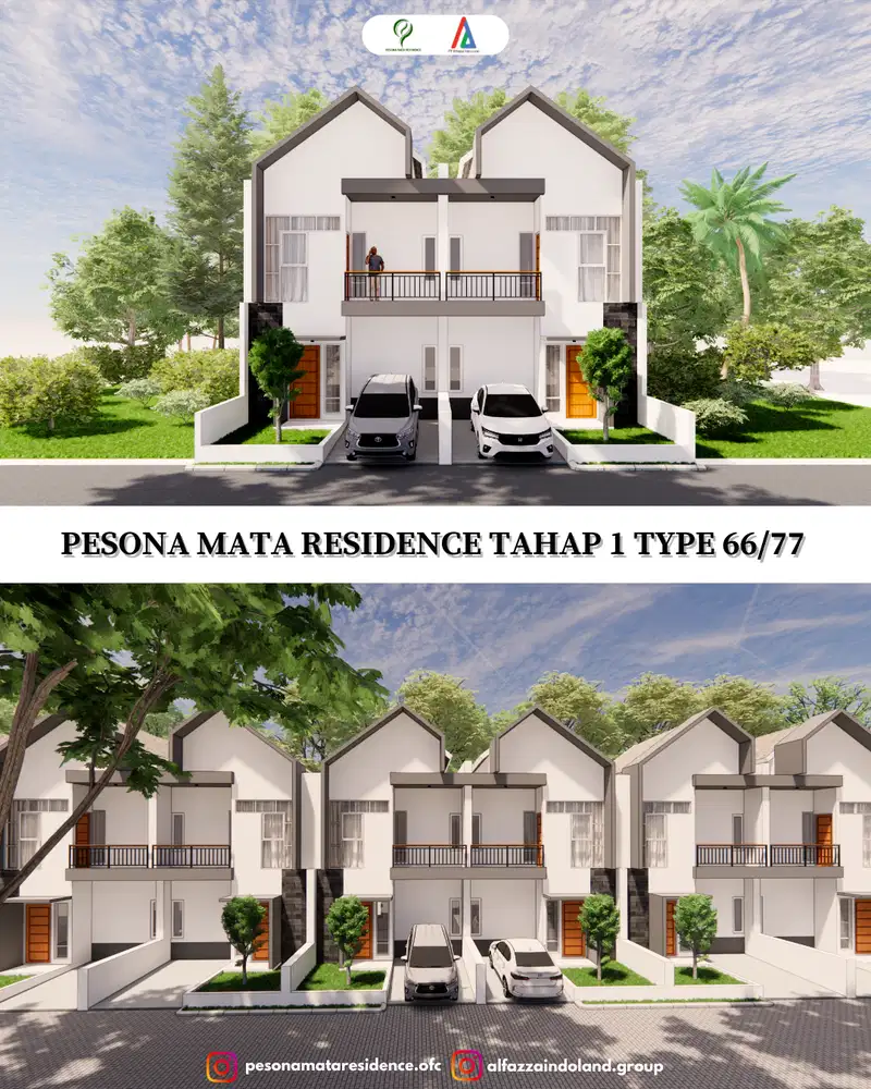 PALING MURAH Rumah Villa Premium 2 Lantai Tersisa 2 Unit Terakhir