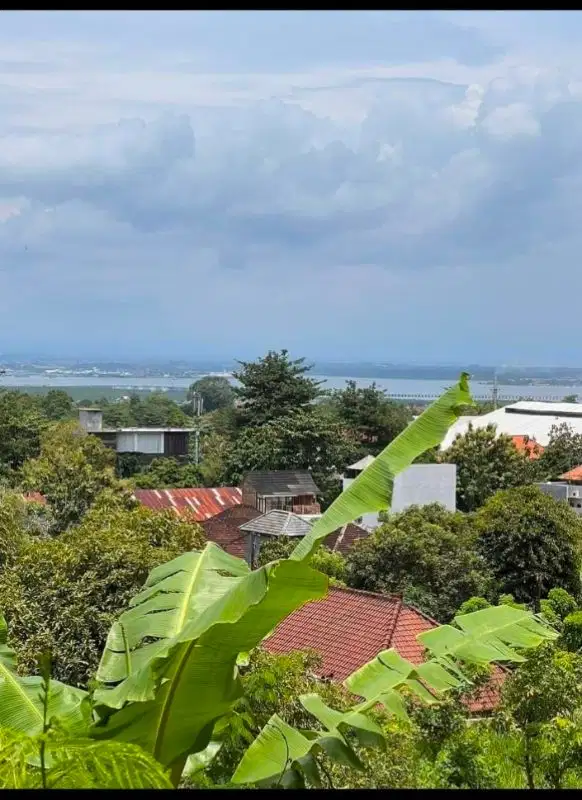 tanah 8 are view laut lokasi goagong jimbaran