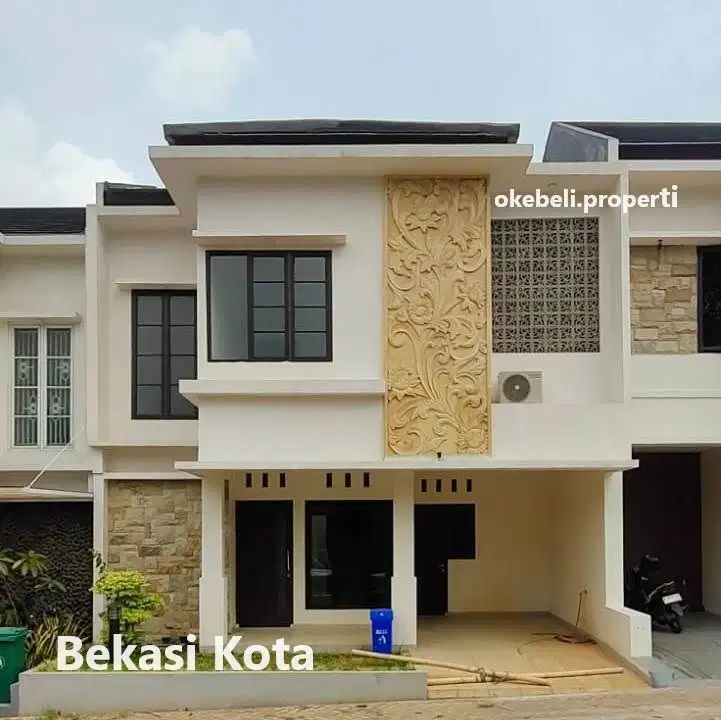 Rumah modern dekat 2 pintu TOLL di Bekasi, siap huni harga terjangkau