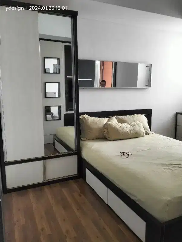 dijual apartemen Linden 2BR. siap huni lokasi pusat kota