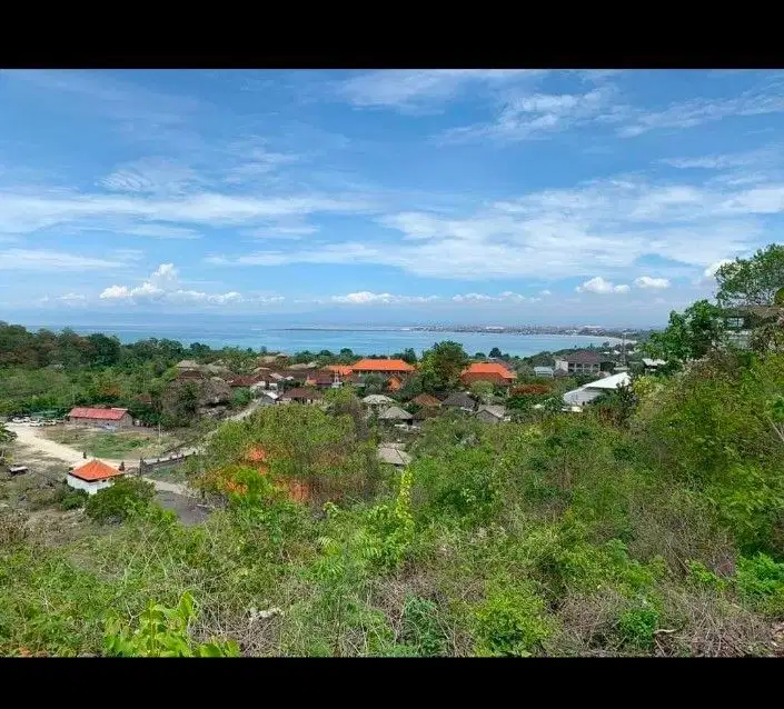 dijual tanah view laut lokasi jimbaran