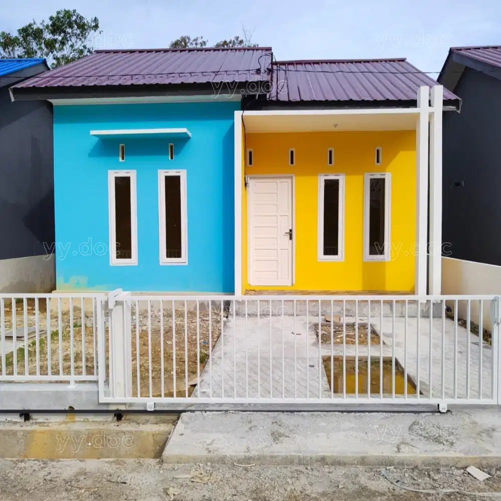 Rumah Minimalis Bonus Pagar Free Biaya