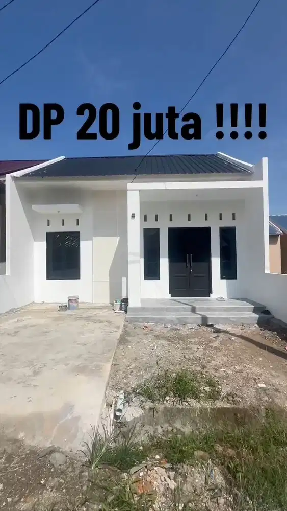 Perumahan dp 20 jt sudah terima kunci