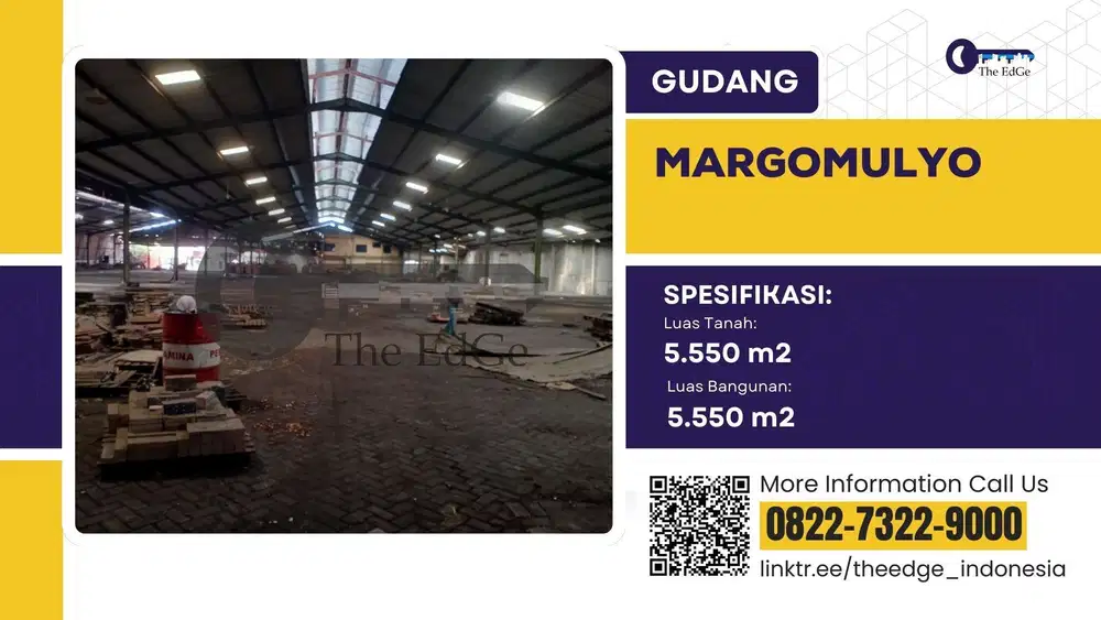 Jual Tanah + Gudang Margomulyo Surabaya – Lokasi Strategis Dekat Tol & Pelabuhan | The EdGe