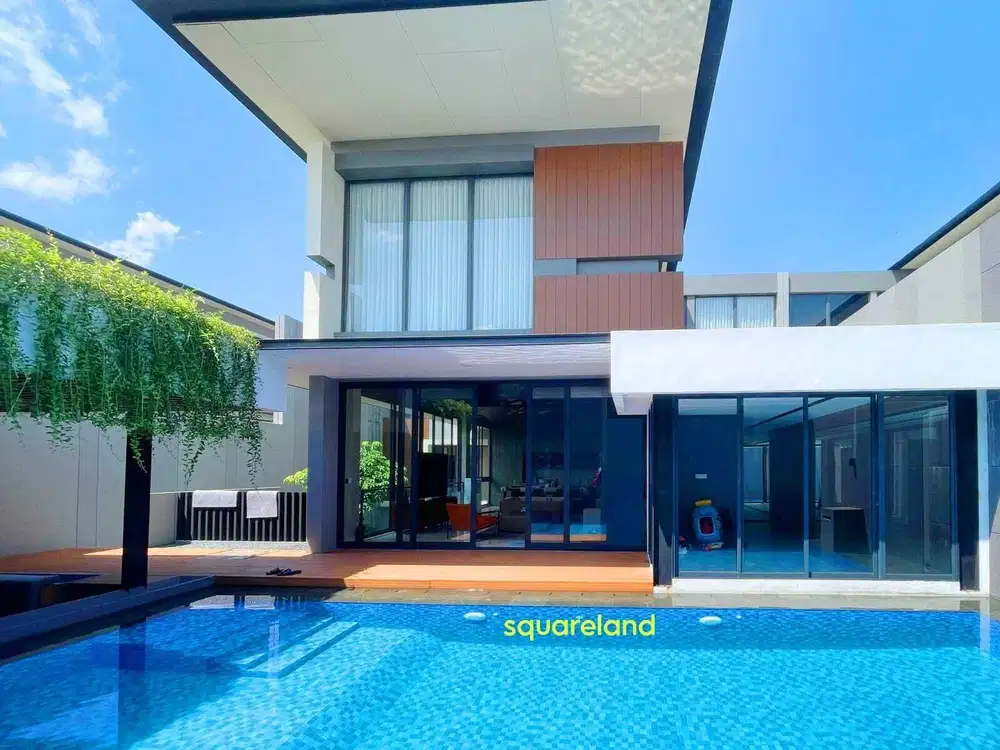 TURUN HARGA JUAL CEPAT RUMAH CLUSTER LYNDON, NAVAPARK BSD, PRIVATE POOL DAN LIFT