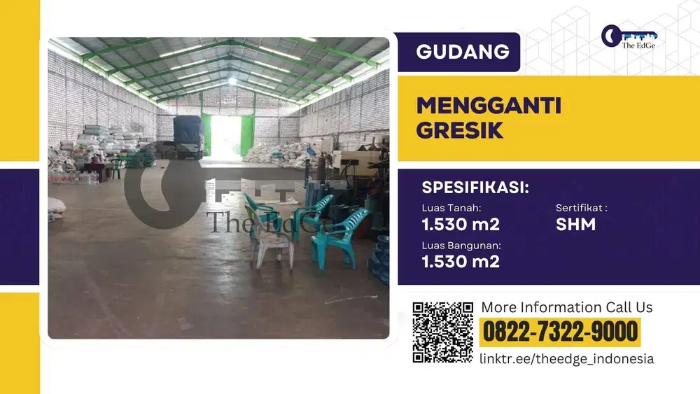 Jual Gudang Menganti Gresik - The EdGe