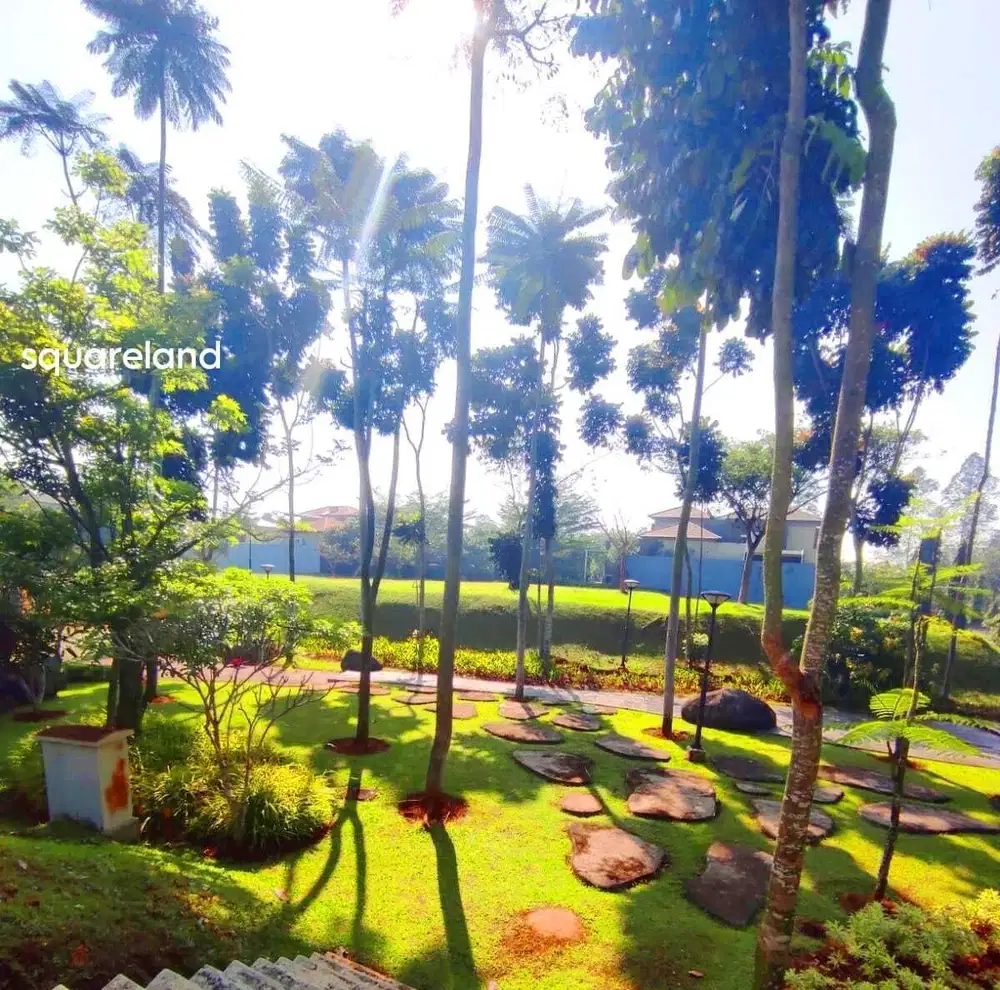 Dijual Cepat, Kavling Hadap Taman Besar Di De Park, BSD City
