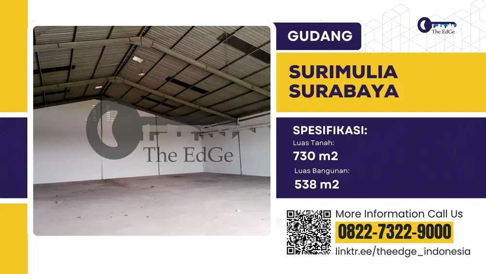 Sewa Gudang Margomulyo Surimulia Surabaya - The EdGe